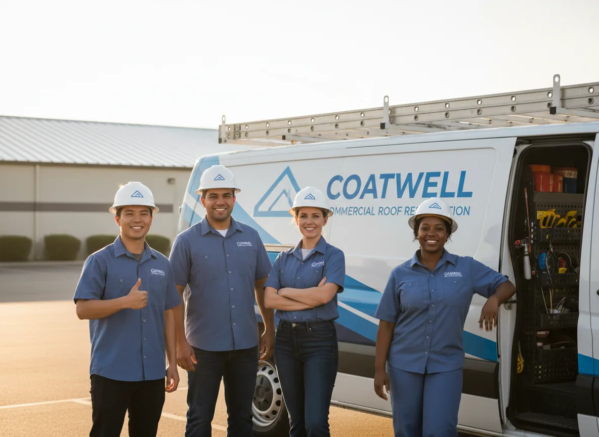 Commercial roof coating company in Bigelow, MN